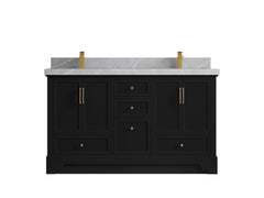 Alys 60 in. W x 22 in. D Double Sink Bathroom Vanity - photo 24
