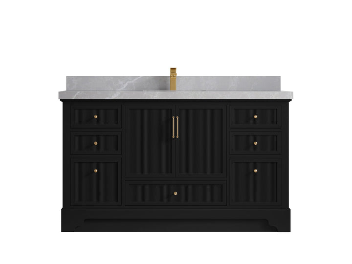 Alys 60 in. W x 22 in. D Single Sink Bathroom Vanity - photo 30