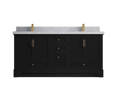 Alys 72 in. W x 22 in. D Double Sink Bathroom Vanity