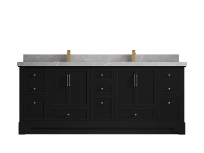 Alys 84 in. W x 22 in. D Double Sink Bathroom Vanity