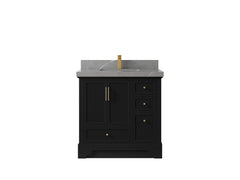Alys 36 in. W x 22 in. D Center Sink Bathroom Vanity - photo 32