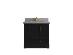 Alys 36 in. W x 22 in. D Center Sink Vanity for Modern Bathrooms - photo 32
