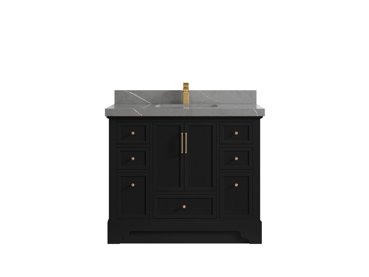 Alys 42 in. W x 22 in. D Single Sink Bathroom Vanity