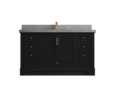 Alys 60 in. W x 22 in. D Single Sink Bathroom Vanity