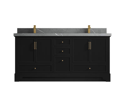 Alys 72 in. W x 22 in. D Double Sink Bathroom Vanity
