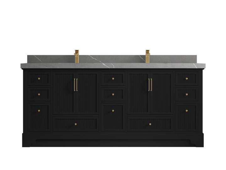 Alys 80 in. W x 22 in. D Double Sink Bathroom Vanity - photo 36