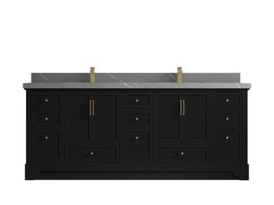 Alys 84 in. W x 22 in. D Double Sink Bathroom Vanity
