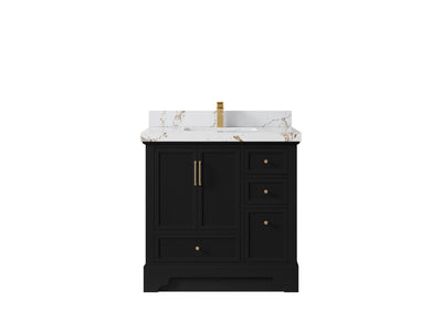 Alys 36 in. W x 22 in. D Center Sink Bathroom Vanity