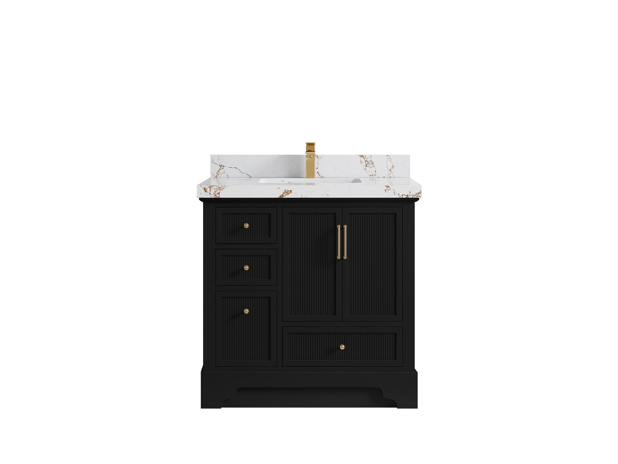 Alys 36 in. W x 22 in. D Center Sink Bathroom Vanity