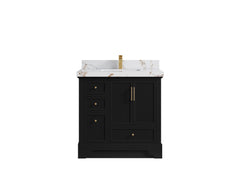 Alys 36 in. W x 22 in. D Center Sink Vanity for Modern Bathrooms - photo 34