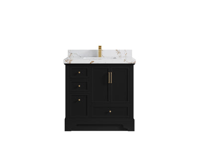 Alys 36 in. W x 22 in. D Center Sink Bathroom Vanity