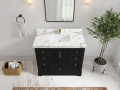Alys 42 in. W x 22 in. D Single Sink Bathroom Vanity - photo 33