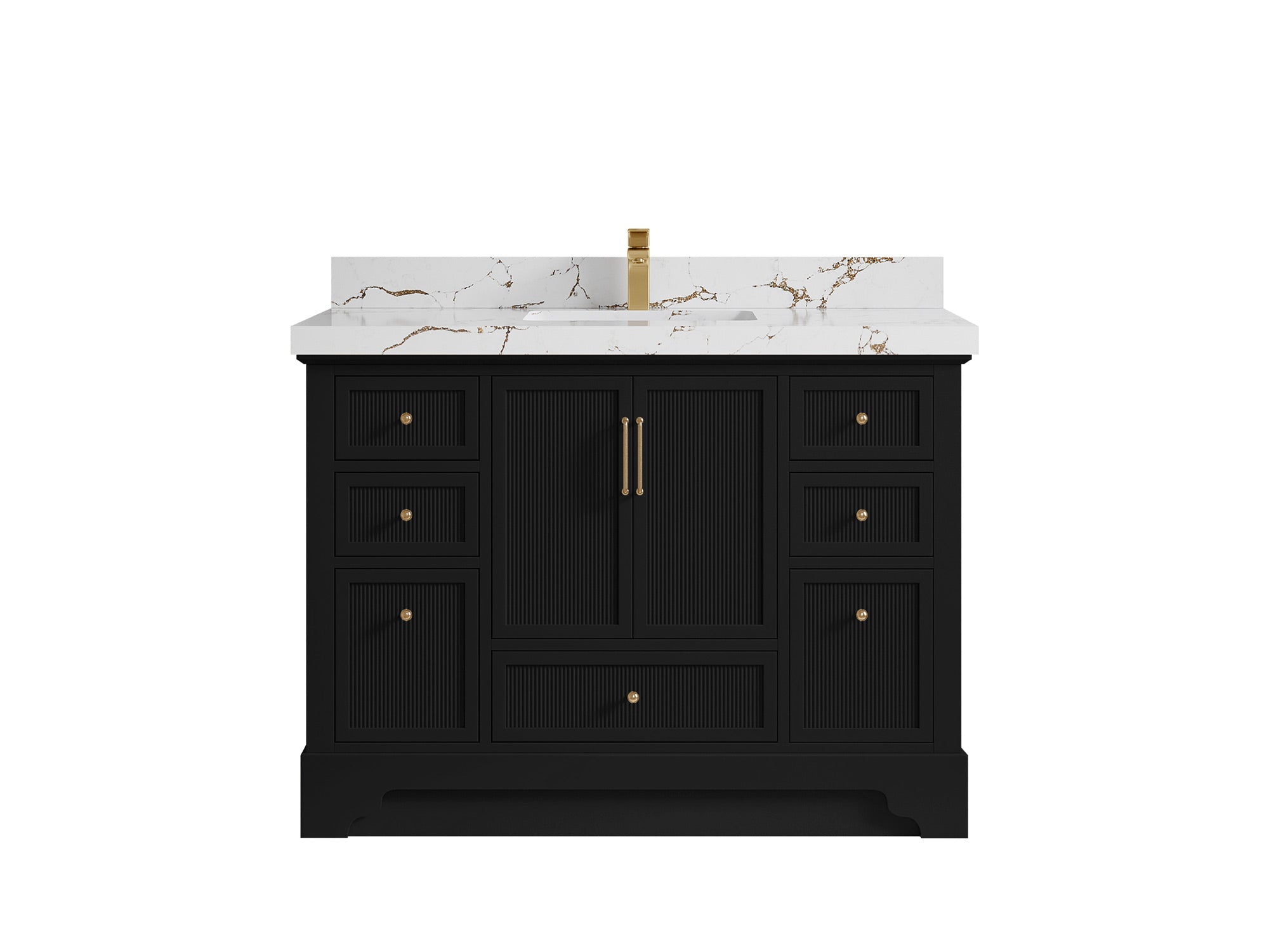 Alys 48 in. W x 22 in. D Single Sink Bathroom Vanity