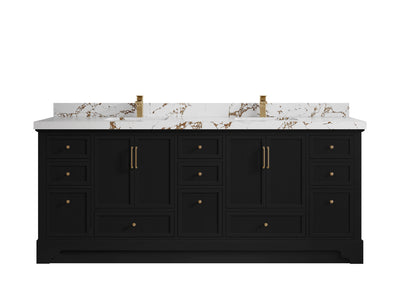Alys 84 in. W x 22 in. D Double Sink Bathroom Vanity