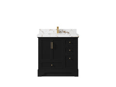 Alys 36 in. W x 22 in. D Center Sink Bathroom Vanity - photo 34