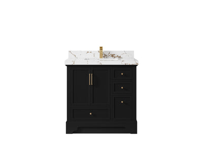 Alys 36 in. W x 22 in. D Center Sink Bathroom Vanity