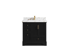 Alys 36 in. W x 22 in. D Center Sink Vanity for Modern Bathrooms - photo 36