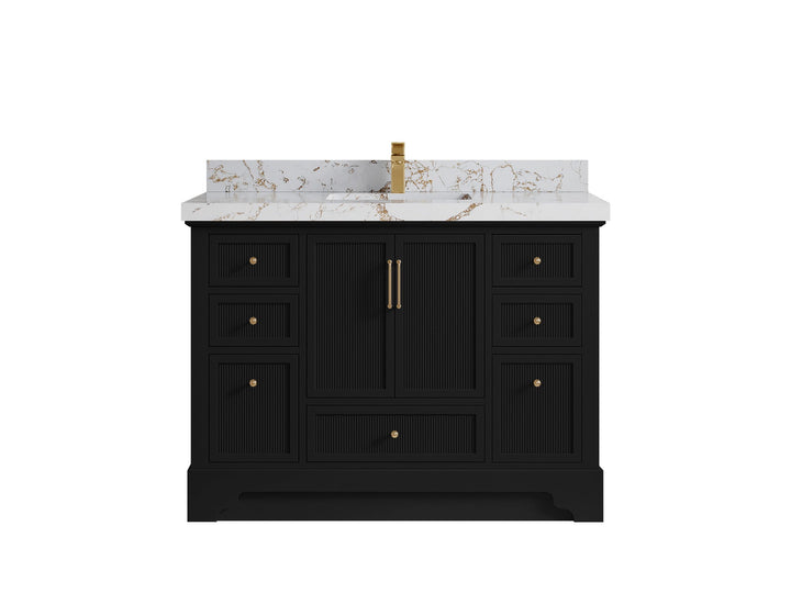Alys 48 in. W x 22 in. D Single Sink Bathroom Vanity - photo 36