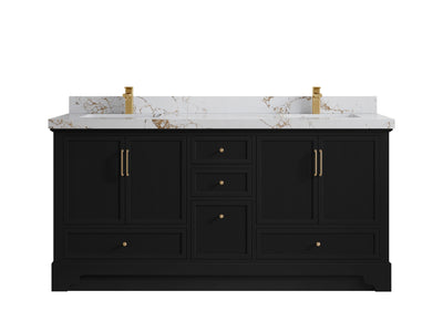 Alys 72 in. W x 22 in. D Double Sink Bathroom Vanity