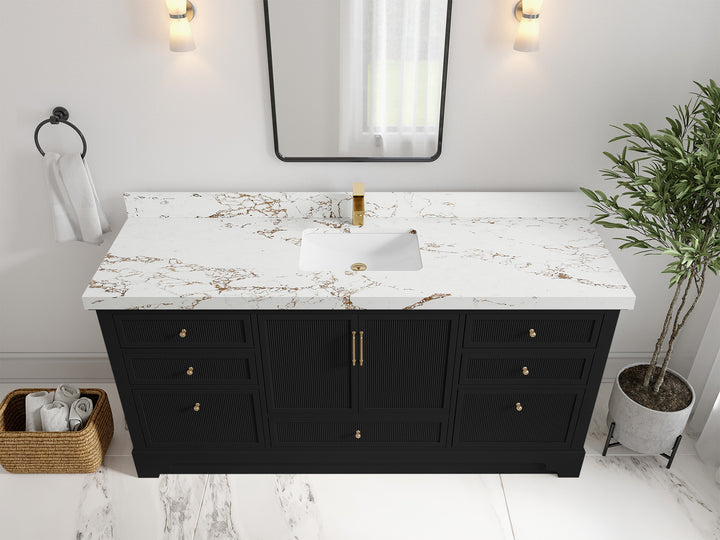 Alys 72 in. W x 22 in. D Single Sink Bathroom Vanity - photo 27