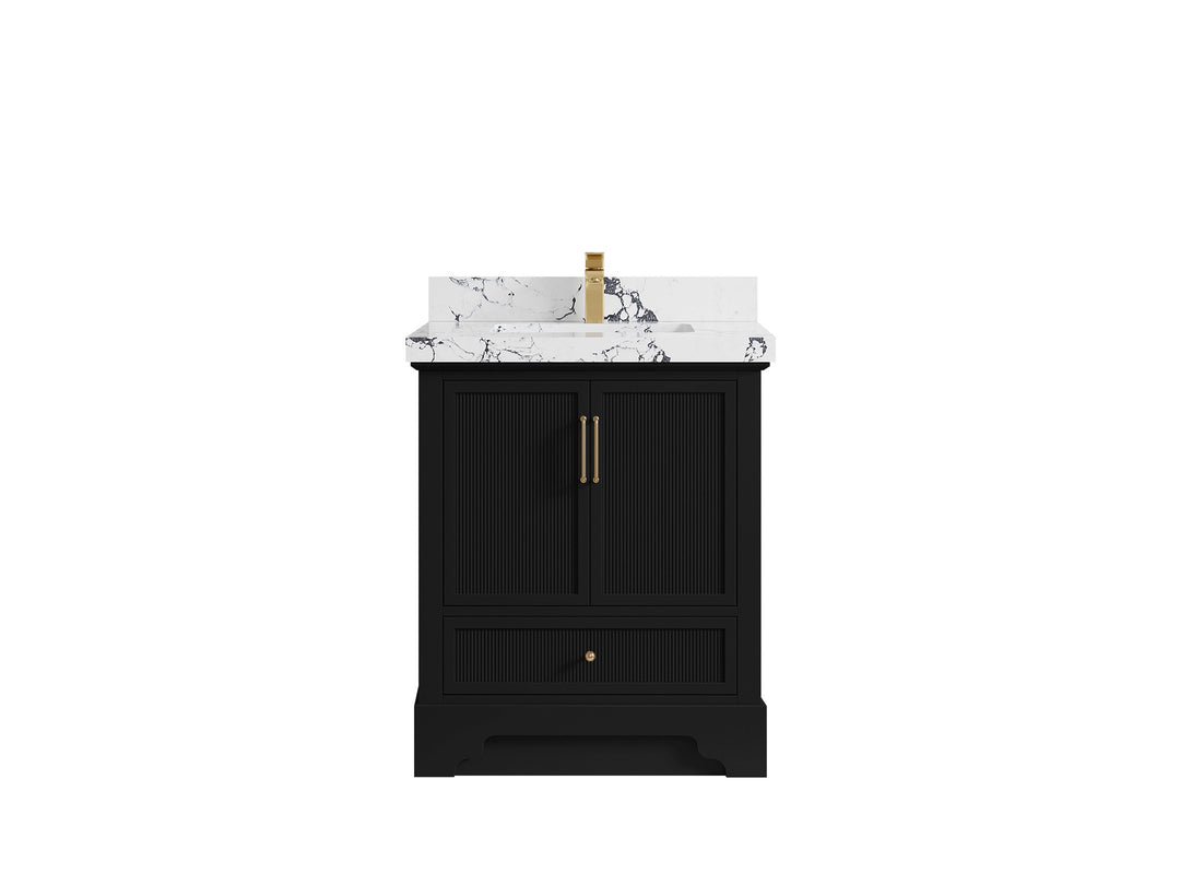 Alys 30 in. W x 22 in. D Single Sink Bathroom Vanity