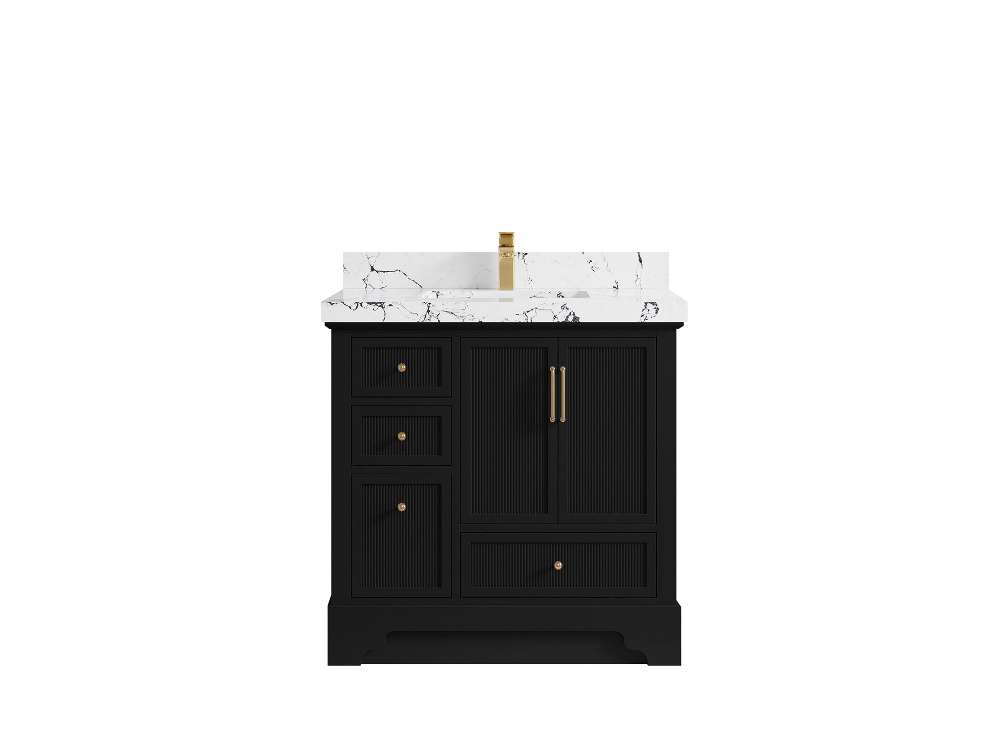 Alys 36 in. W x 22 in. D Center Sink Bathroom Vanity