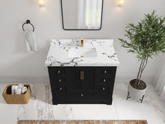 Alys 42 in. W x 22 in. D Single Sink Bathroom Vanity - photo 37