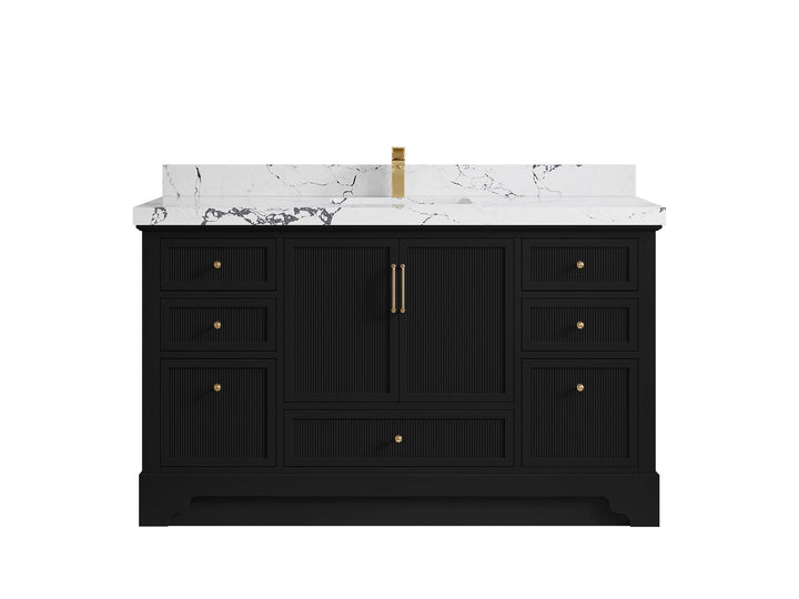 Alys 60 in. W x 22 in. D Single Sink Bathroom Vanity - photo 38