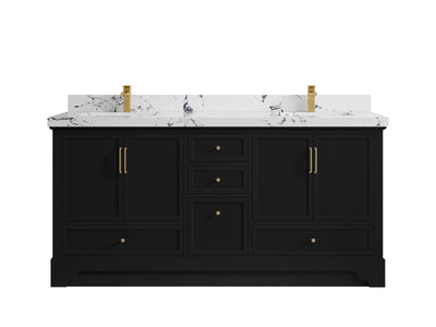 Alys 72 in. W x 22 in. D Double Sink Bathroom Vanity