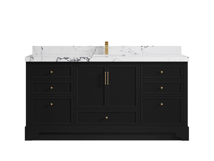 Alys 72 in. W x 22 in. D Single Sink Bathroom Vanity - photo 44
