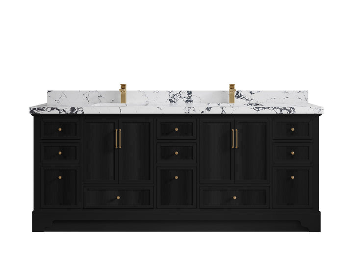 Alys 84 in. W x 22 in. D Double Sink Bathroom Vanity - photo 38