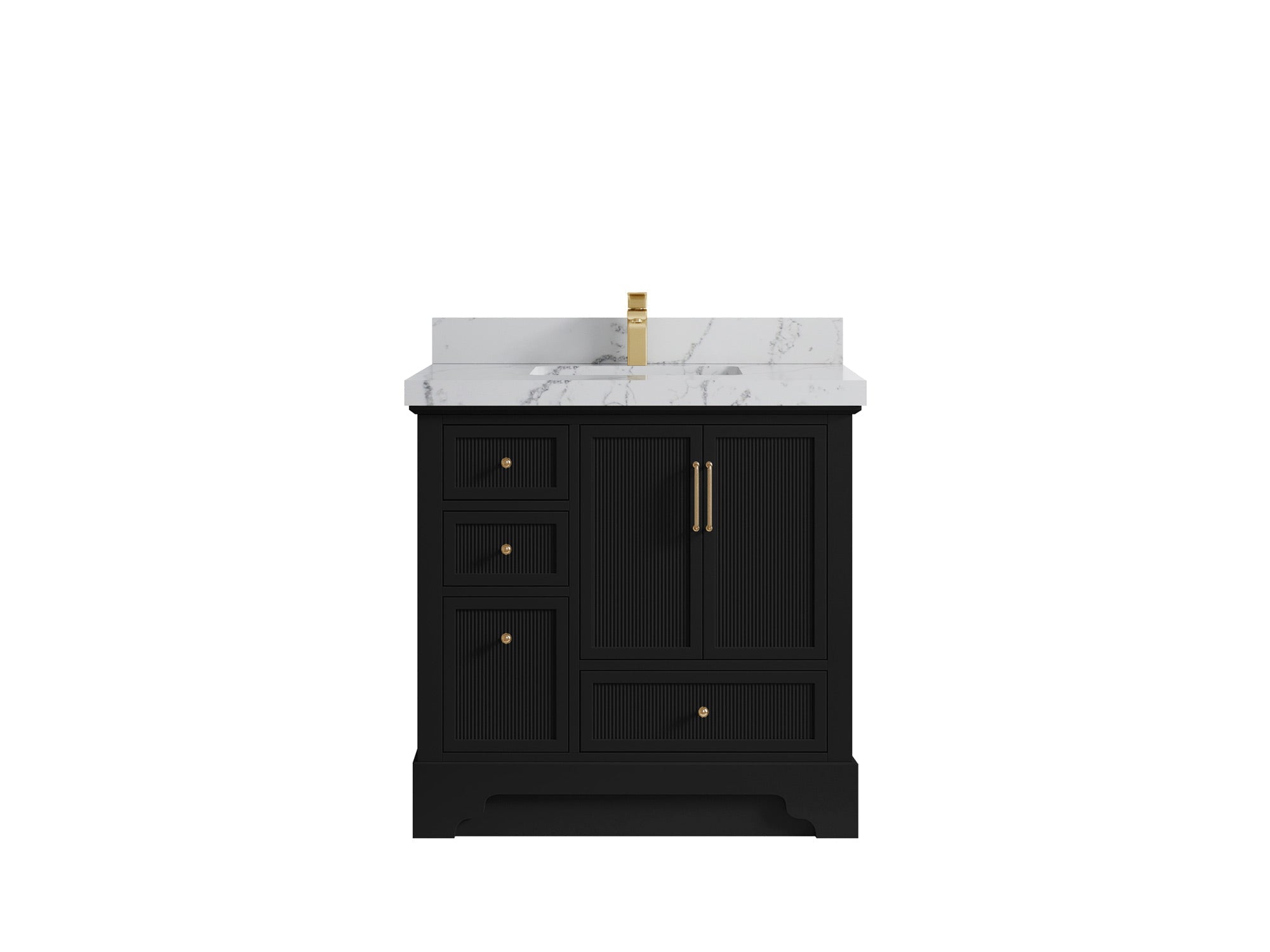 Alys 36 in. W x 22 in. D Center Sink Bathroom Vanity