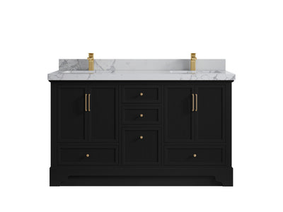 Alys 60 in. W x 22 in. D Double Sink Bathroom Vanity