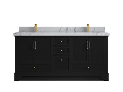 Alys 72 in. W x 22 in. D Double Sink Bathroom Vanity