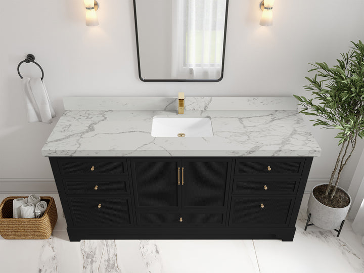 Alys 72 in. W x 22 in. D Single Sink Bathroom Vanity - photo 29