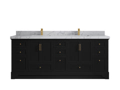 Alys 84 in. W x 22 in. D Double Sink Bathroom Vanity - photo 40