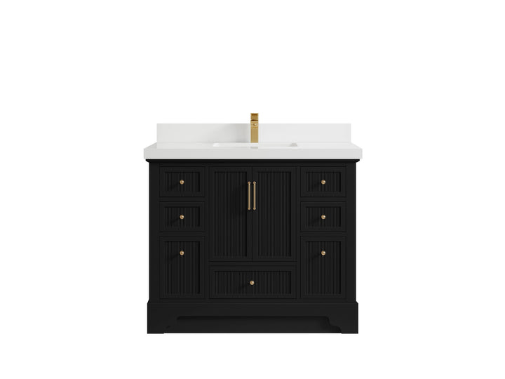 Alys 42 in. W x 22 in. D Single Sink Bathroom Vanity - photo 42