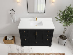 Alys 48 in. W x 22 in. D Single Sink Bathroom Vanity - photo 41