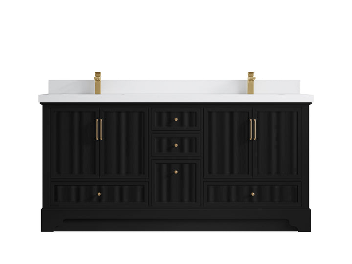 Alys 72 in. W x 22 in. D Double Sink Bathroom Vanity - photo 42