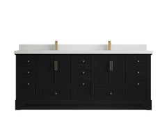 Alys 84 in. W x 22 in. D Double Sink Bathroom Vanity - photo 42