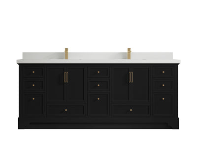 Alys 84 in. W x 22 in. D Double Sink Bathroom Vanity