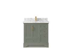 Alys 36 in. W x 22 in. D Center Sink Bathroom Vanity - photo 42