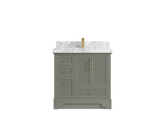 Alys 36 in. W x 22 in. D Center Sink Bathroom Vanity - photo 10