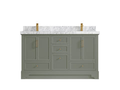Alys 60 in. W x 22 in. D Double Sink Bathroom Vanity - photo 18