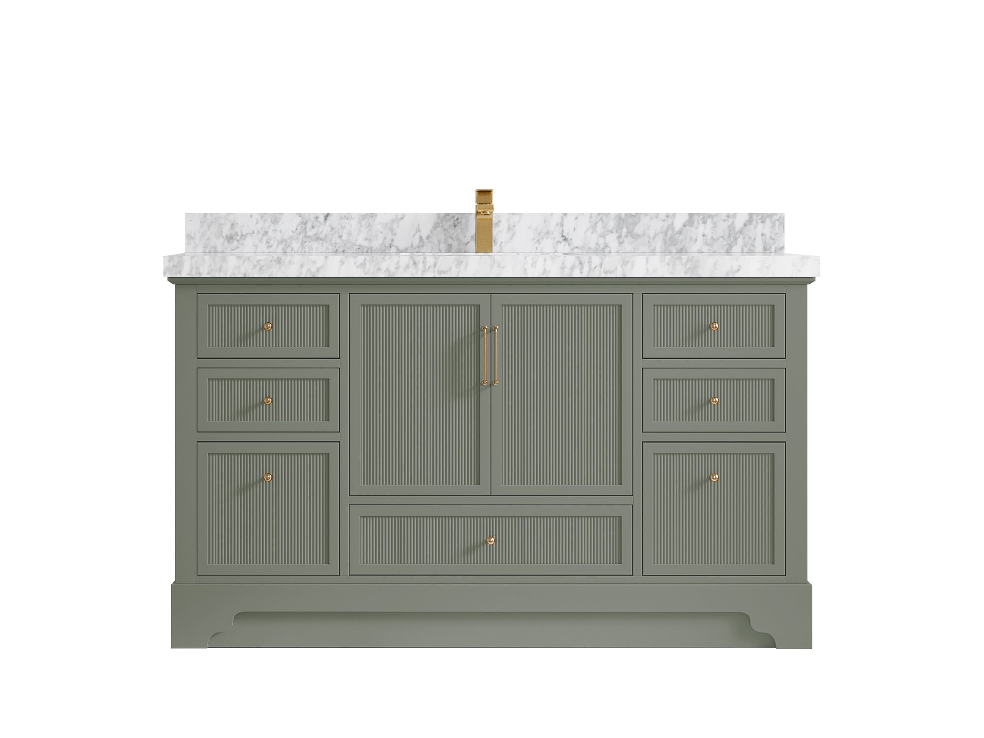 Alys 60 in. W x 22 in. D Single Sink Bathroom Vanity