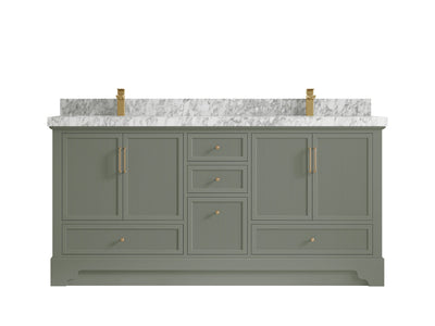 Alys 72 in. W x 22 in. D Double Sink Bathroom Vanity