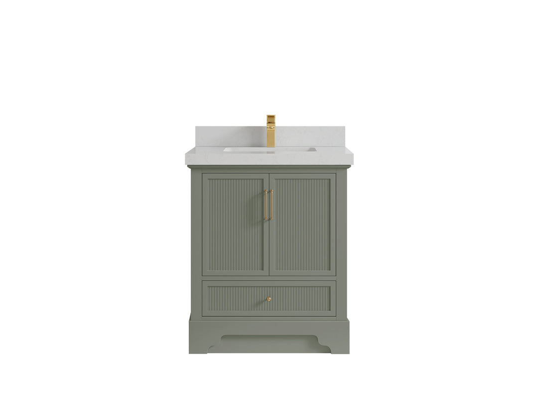 Alys 30 in. W x 22 in. D Single Sink Bathroom Vanity