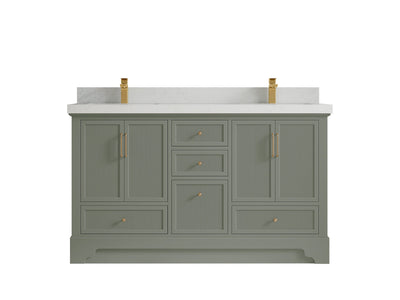 Alys 60 in. W x 22 in. D Double Sink Bathroom Vanity