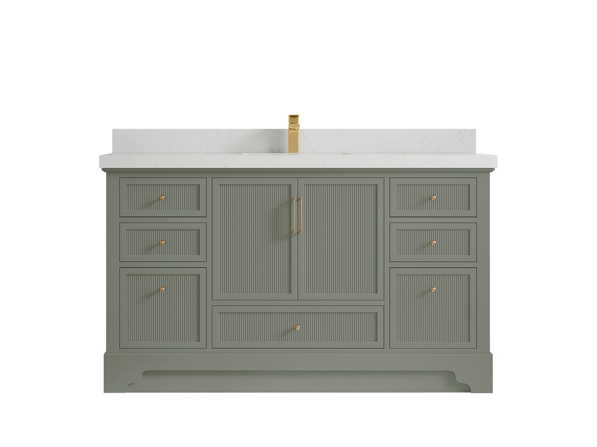 Alys 60 in. W x 22 in. D Single Sink Bathroom Vanity