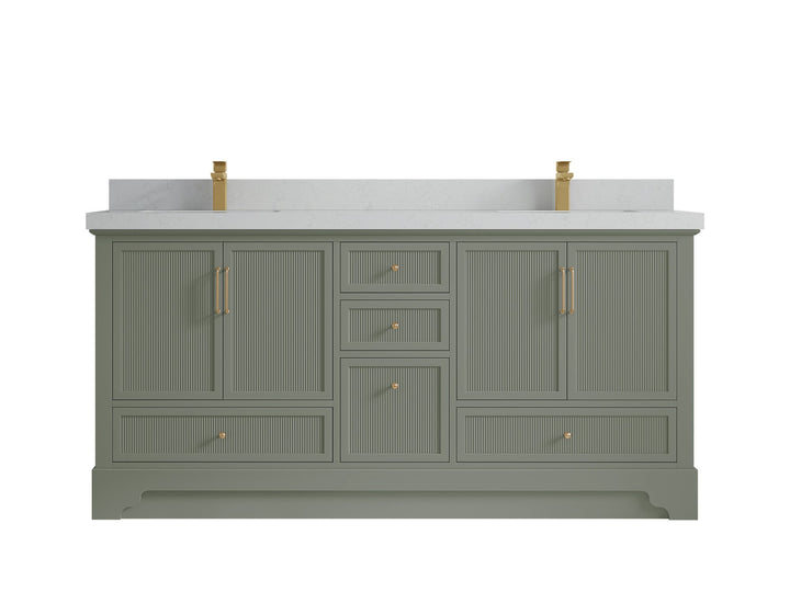 Alys 72 in. W x 22 in. D Double Sink Bathroom Vanity - photo 20